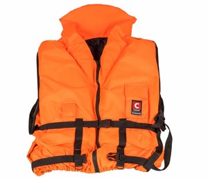 Фото Жилет Comfort Navigator спасательный с подголовником свистком до 20 кг