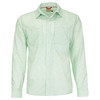 Изображение Рубашка Simms Double Haul LS Shirt, Lt.Green Texture Wave Print