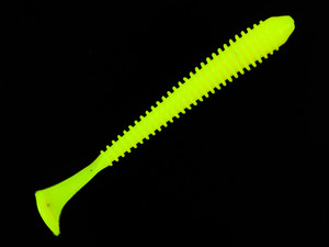 Фото Приманка Forsage Tasty worm 4.2" 10.5см #006 Lemon (6 шт)