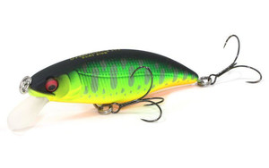 Воблер Megabass Great Hunting 45FS Flat Side pa-mark mat tiger