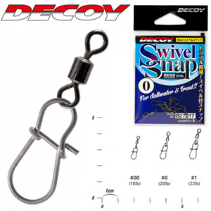 Фото Застежка Decoy Swivel Snap SN-9 #0