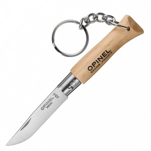 Фото Нож-брелок Opinel №4 нерж. сталь, бук 000081
