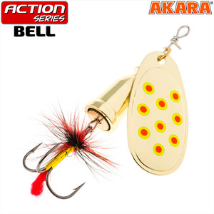 Фото Блесна вращ. Akara Action Series Bell 3 8гр. 2/7 oz. A40