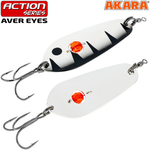 Фото Блесна колеб. Akara Action Series Aver Eyes 90 28гр. 1 oz. AK5/Sil