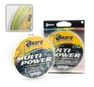 Фото Шнур Akara Multi Power 275 м 0,50