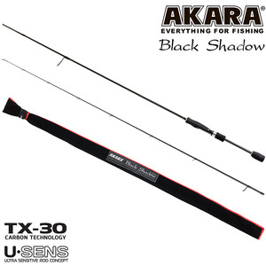 Фото Спиннинг Akara SL1001 Black Shadow 702MLF TX-30 (3,5-10,5) 2,1 м