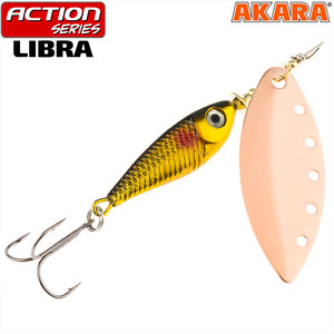 Фото Блесна вращ. Akara Action Series Libra 2 8гр. 2/7 oz. A20-1