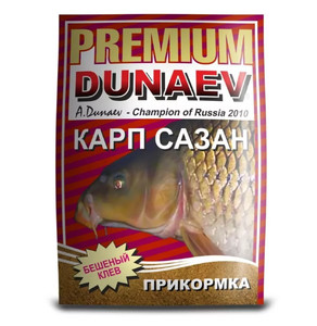 Фото Прикормка Dunaev-Premium 1кг Карп-Сазан