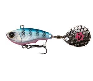 Фото Блесна SG Fat Tail Spin 8cm 24g S Blue Silver Pink