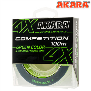 Фото Шнур Akara Competition Green 100 м 0,16