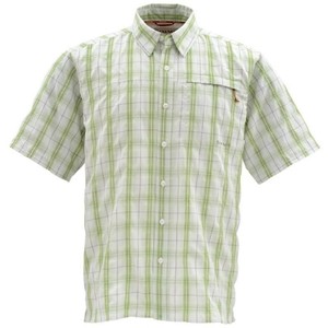 Фото Рубашка Simms Outer Banks SS Shirt, S, Seagrass Plaid
