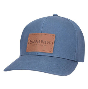 Фото Кепка Simms Leather Patch Cap, Dark Moon