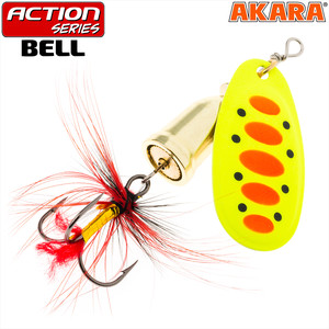 Фото Блесна вращ. Akara Action Series Bell 3 8гр. 2/7 oz. A33