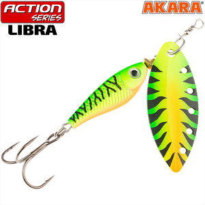 Фото Блесна вращ. Akara Action Series Libra 2 8гр. 2/7 oz. A28-3