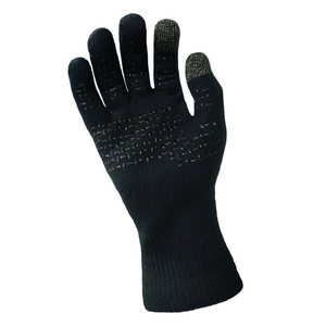 Фото Водонепроницаемые перчатки Dexshell ThermFit черный размер M