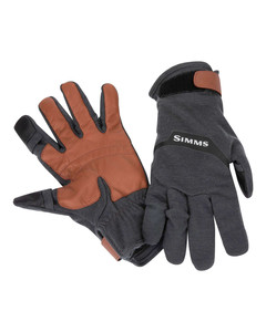 Фото Перчатки Simms Lightweight Wool Tech Glove, Carbon, M