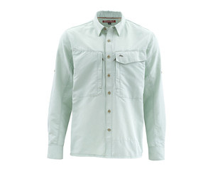Фото Рубашка Simms Guide LS Shirt - Marl, Pale Green, XL