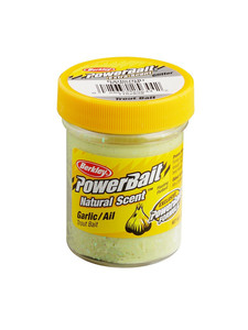 Фото Паста Berkley PowerBait Natural Scent Garlic sunshine yellow