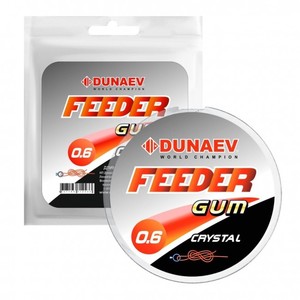 Фото Фидерная резина Dunaev Feeder Gum Black 0.8 mm