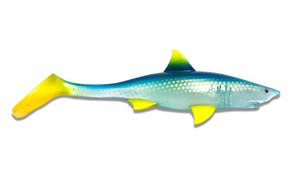 Фото Силиконовая приманка Shark Shad, цвет: Clear Blue Lemonade
