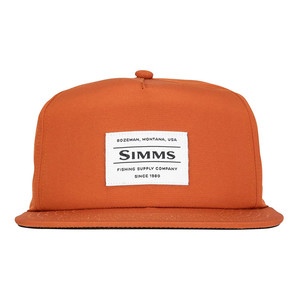 Фото Кепка Simms Unstructured Flat Brim Cap, Simms Orange