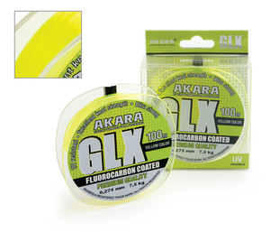 Фото Леска Akara GLX Premium Yellow 300 м 0,45 желтая