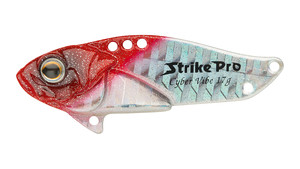 Фото Блесна-Цикада Strike Pro Cyber Vibe 40, цвет: Redhead Silver
