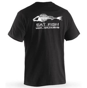 Фото Футболка Grundens Eat Fish T-Shirt 905, Black, S