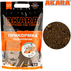 Фото Прикормка Akara Premium Organic 1,0 кг зимняя готовая Лещ