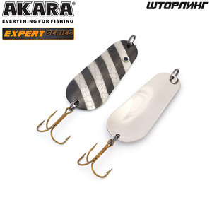 Фото Блесна колеблющаяся Akara Expert Шторлинг BL-SHT65-22-14/SIL