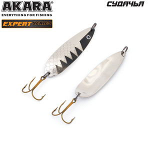 Фото Блесна колеблющаяся Akara Expert Судачья BL-SD60-9-13/SIL