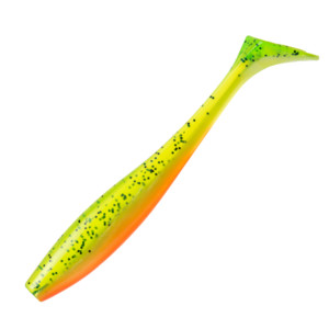 Фото Мягкие приманки Narval Choppy Tail 10cm #015-Pepper/Lemon