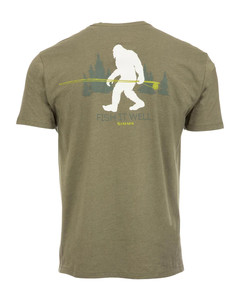 Фото ФУТБОЛКА SIMMS SASQUATCH T-SHIRT, MILITARY HEATHER