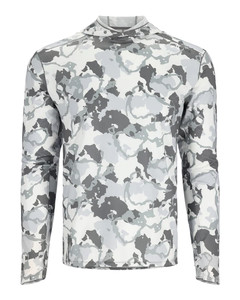 Фото Термофутболка Simms SolarFlex Hoody, Regiment Camo Cinder, M