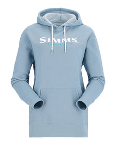 ТОЛСТОВКА SIMMS WOMEN'S LOGO HOODY, CORNFLOWER HEATHER