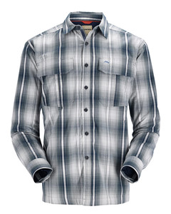 Фото Рубашка Simms Coldweather LS Shirt, Navy Sterling Plaid, S