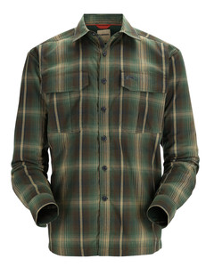 Фото РУБАШКА SIMMS COLDWEATHER LS SHIRT, FOREST HICKORY PLAID