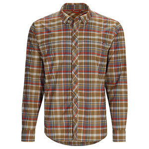 Фото Рубашка Simms BugStopper LS Shirt, Simms Chestnut Multi Plaid, L