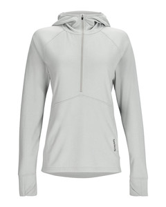 Термофутболка Simms Women's Bugstopper Hoody, Sterling Heather, XL