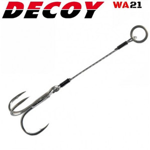 Крючок Decoy WA-21 Wire Treble Assist #M