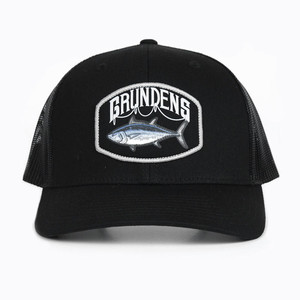 Фото Кепка Grundens Bluefin Trucker, Solid Black, One Size