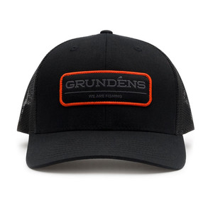 Кепка Grundens We Are Fishing Trucker, Solid Black, One Size