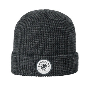 Фото Шапка Grundens Kracken Waffle Beanie, Heather Charcoal, One Size