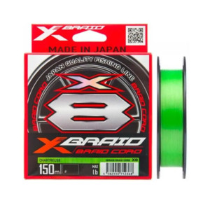 Фото Шнур YGK X-Braid Braid Cord X8 150m #0.8-16lb