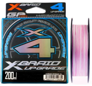 Шнур YGK X-Braid Upgrade X4 200m #1.2-20lb