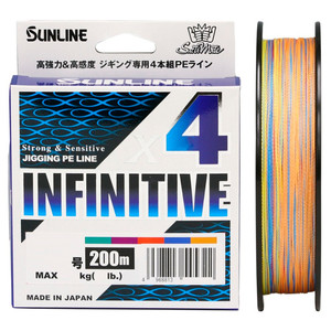 Шнур Sunline INFINITIVEx4 200m (5C) #1.5/28lb