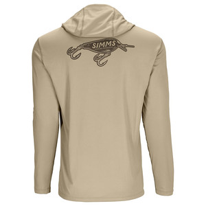 Фото Термофутболка Simms Tech Hoody - Artist Series, Stone/Lure, L