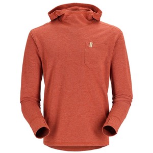 Футболка Simms Henry's Fork Hoody, Clay Heather, 3XL