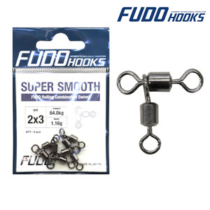 Фото Вертлюг Fudo SCRC23 FCS Rolling Combination Swivel BN 2X3 (4 шт./уп.)