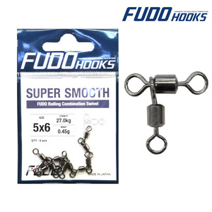 Фото Вертлюг Fudo SCRC56 FCS Rolling Combination Swivel BN 5X6 (6 шт./уп.)